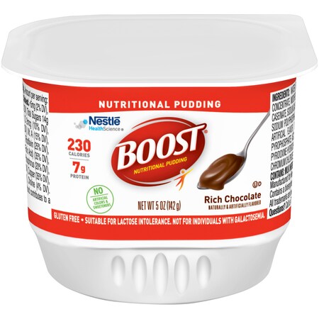 Boost Boost Ready To Drink Chocolate Pudding 5 oz. Cups, PK48 00041679946039